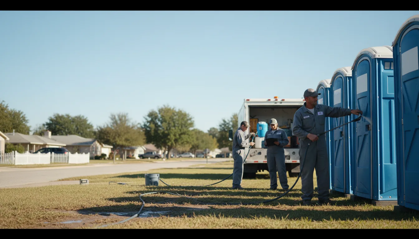 Long-Term Portable Toilet Rental in Gardner, KS near me